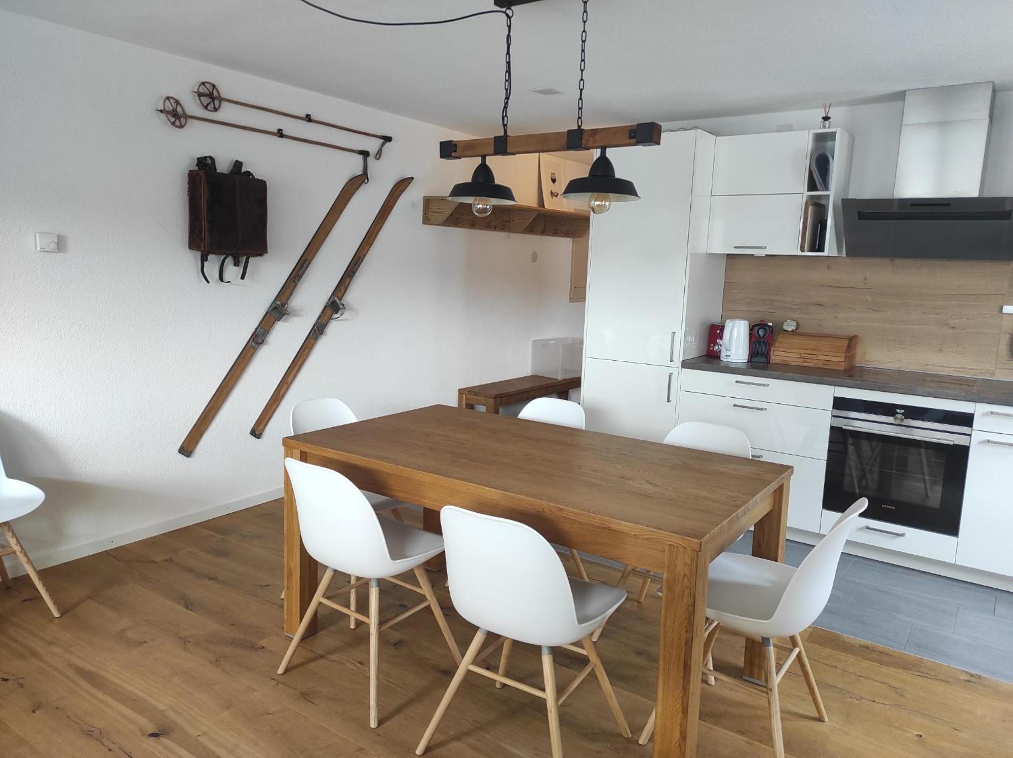 다보스 Haus Rhaetikon 1. Og, Links 아파트 외부 사진